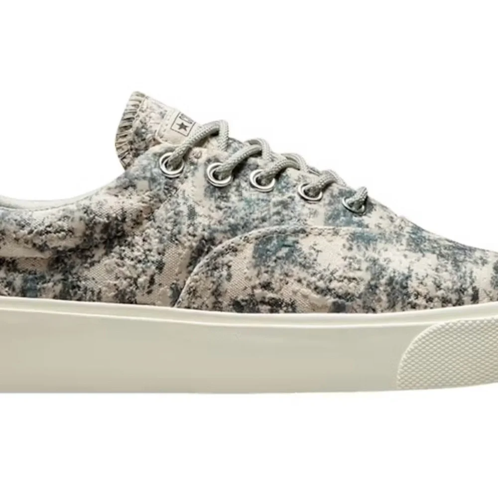 Converse John Elliott Skid Grip OX French Oak Green textured fabric, new, no box - Picture 6 of 7